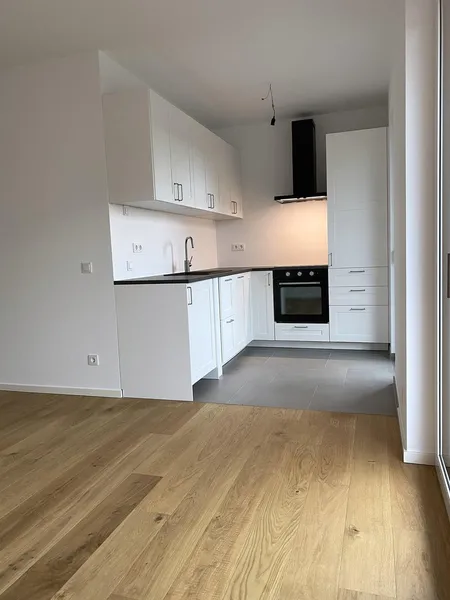 Lichtdurchflutete 2.5-Zimmer-Neubauwohnung mit Eichenparkett, Balkon & EBK — photo 1